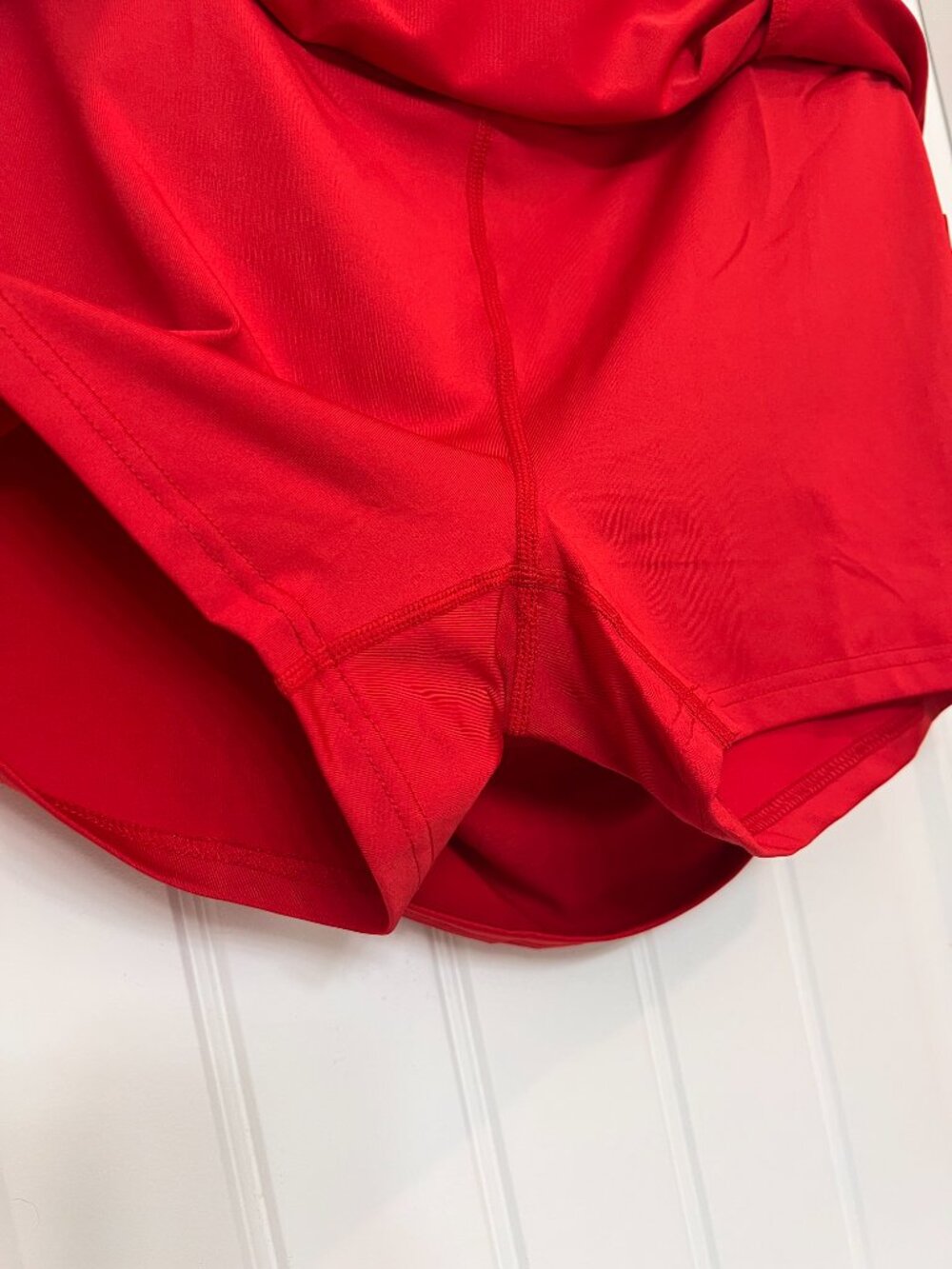 Coorun XL Red Athletic Skort NWT Tennis Golf Running Skirt with Pockets - Picture 5 of 10